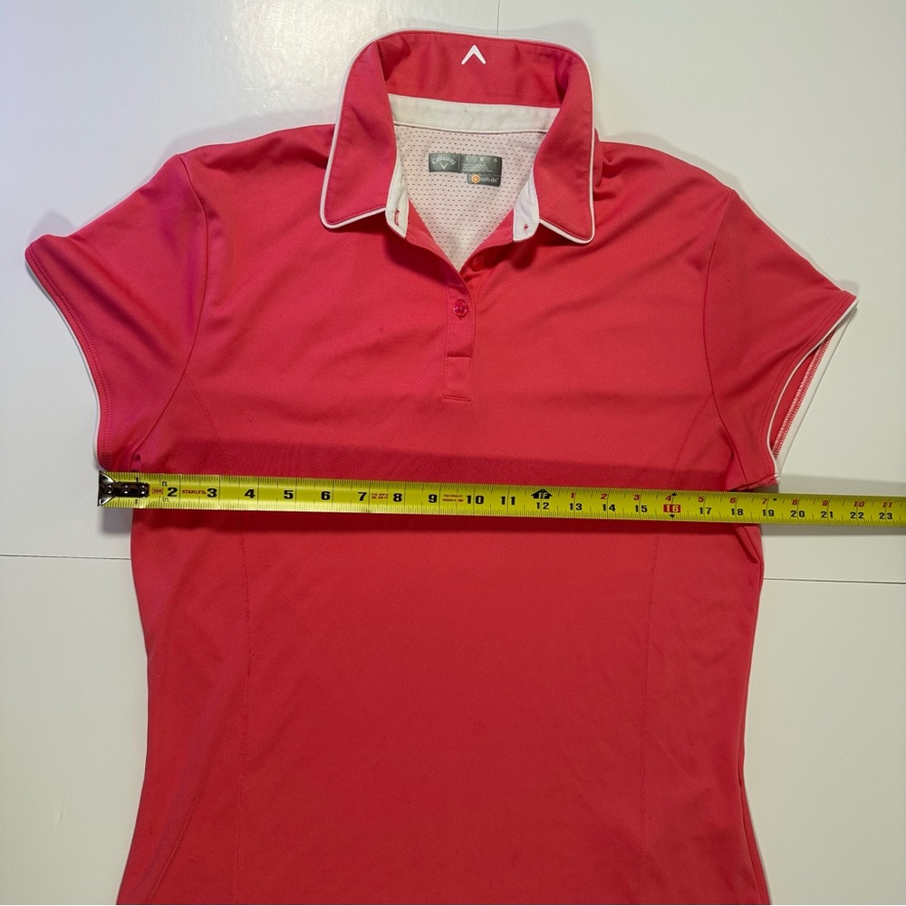 Callaway Opti-Dri Pink Golf Polo L - Picture 6 of 7
